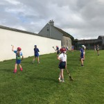 Mr. Mcloughlin's at the new hurling wall